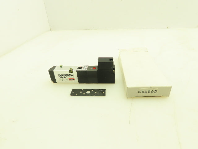 Aro Sierra S5SB9D Pneumatic Air Spool Valve 5/2 5 Port 2 Pos 1/16" NPT 24VDC