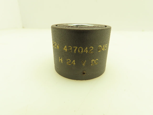 Sperry Vickers Lucifer Skinner 487042 Valve Solenoid Coil 24VDC 22W 1/2" ID