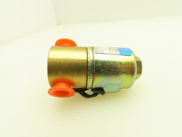 Honeywell Skinner 3138BBN1JN00 Solenoid Valve 3-Way NO 24VDC 80 PSI 1/8" NPT