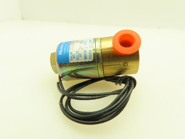 Honeywell Skinner 3138BBN1JN00 Solenoid Valve 3-Way NO 24VDC 80 PSI 1/8" NPT