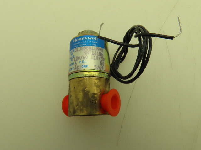 Honeywell Skinner 3138BBN1JN00 Solenoid Valve 3-Way NO 120VAC 80 PSI 1/8" NPT