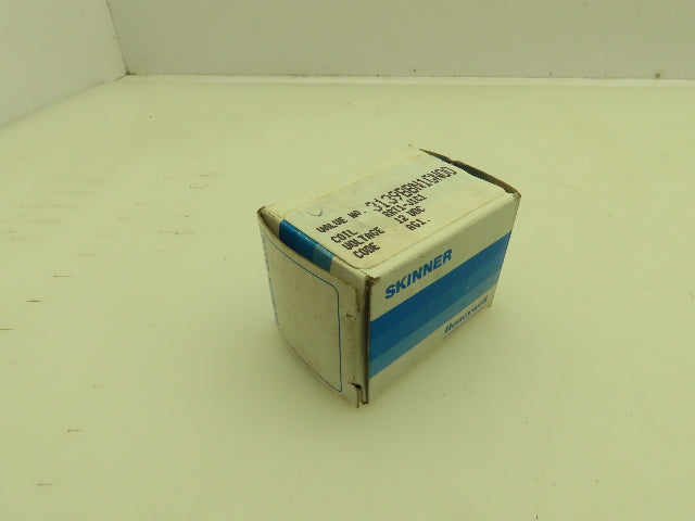 Honeywell Skinner 3139BBN1GN00 Solenoid Valve 3-Way NO 12VDC 100 PSI 1/8" NPT