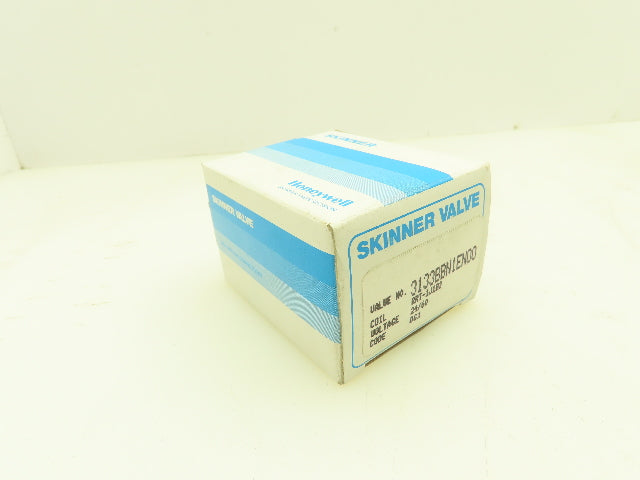 Honeywell Skinner 3133BBN1EN00 Solenoid Valve 3-Way NC 24VAC 100 PSI 1/8" NPT