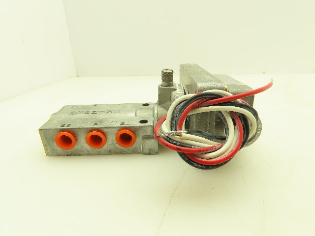 Parker Skinner XH935RRM2150 Solenoid Valve 5-Way 2 Pos 120V 150 PSI 1/4" NPT