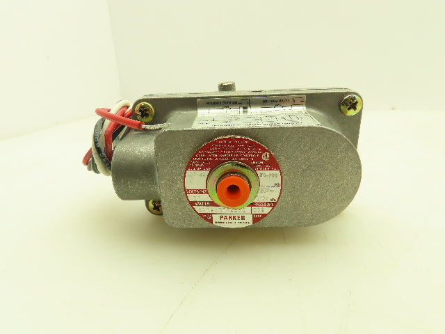 Parker Skinner XH935RRM2150 Solenoid Valve 5-Way 2 Pos 120V 150 PSI 1/4" NPT