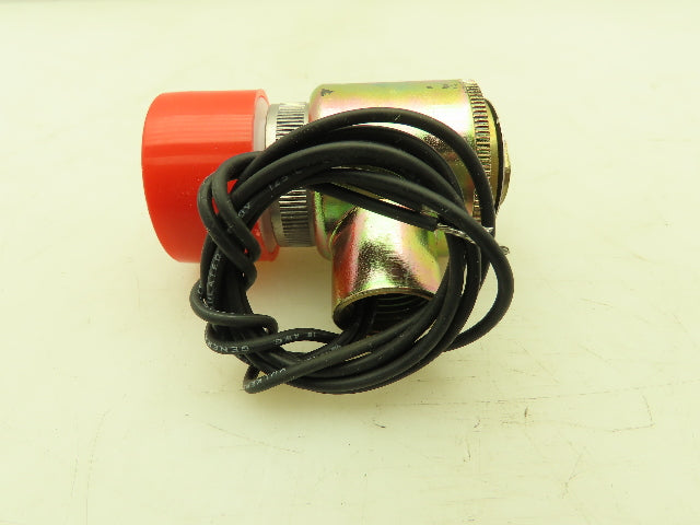 Honeywell Skinner X42LB0FT050 Solenoid Valve 2-Way NC 120V 50 PSI 1/4" NPT PTFE