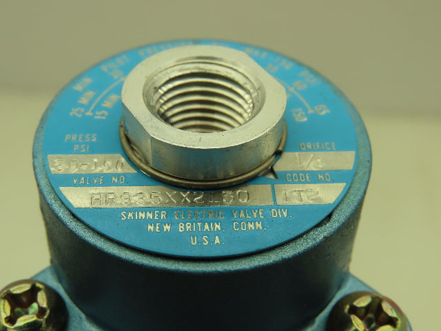 Honeywell Skinner HR935XX2150 Pneumatic Air Spool Valve 5-Way 2 Pos 150PSI 1/4"