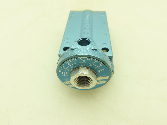 Honeywell Skinner HR935XX2150 Pneumatic Air Spool Valve 5-Way 2 Pos 150PSI 1/4"