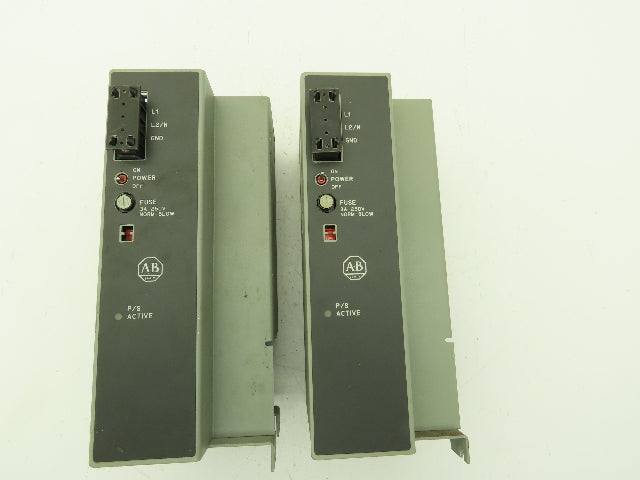 Allen Bradley 1771-P7 PLC AC Power Supply 120/220V Ser B Lot of 2