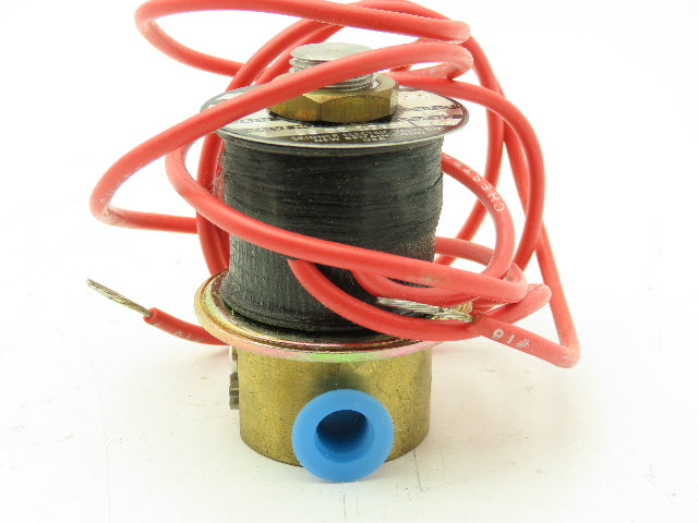 Honeywell Skinner C2DE1092 Brass Solenoid Valve 2-Way NC 120V 90 PSI 1/8"NPT