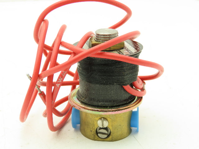 Honeywell Skinner C2DE1092 Brass Solenoid Valve 2-Way NC 120V 90 PSI 1/8"NPT