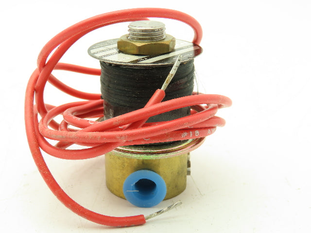 Honeywell Skinner C2DE1092 Brass Solenoid Valve 2-Way NC 120V 90 PSI 1/8"NPT
