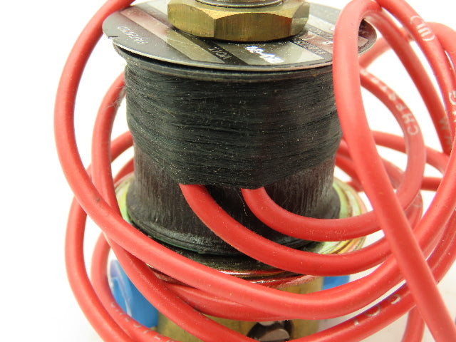 Honeywell Skinner C2DE1092 Brass Solenoid Valve 2-Way NC 120V 90 PSI 1/8"NPT