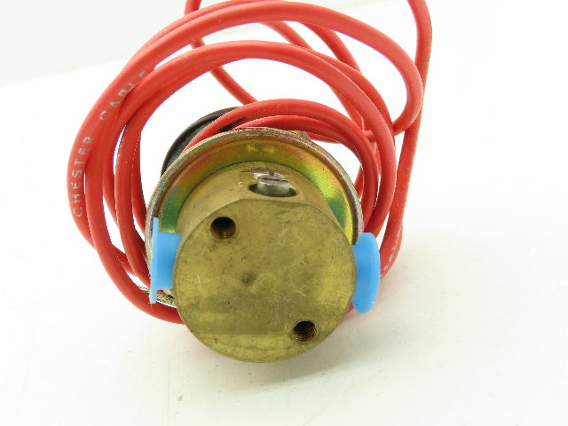 Honeywell Skinner C2DE1092 Brass Solenoid Valve 2-Way NC 120V 90 PSI 1/8"NPT
