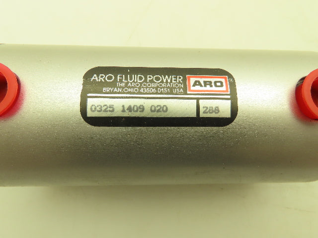 Aro 0325-1409-020 Pneumatic Air Cylinder 2-1/2" Bore 2" Stroke Aluminum
