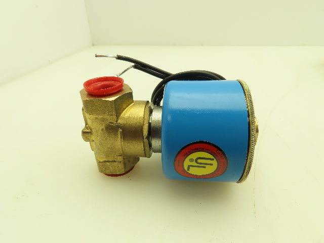 Honeywell Skinner 703X3D1A Brass Solenoid Valve 2-Way NC 120V 150 PSI 3/8" NPT