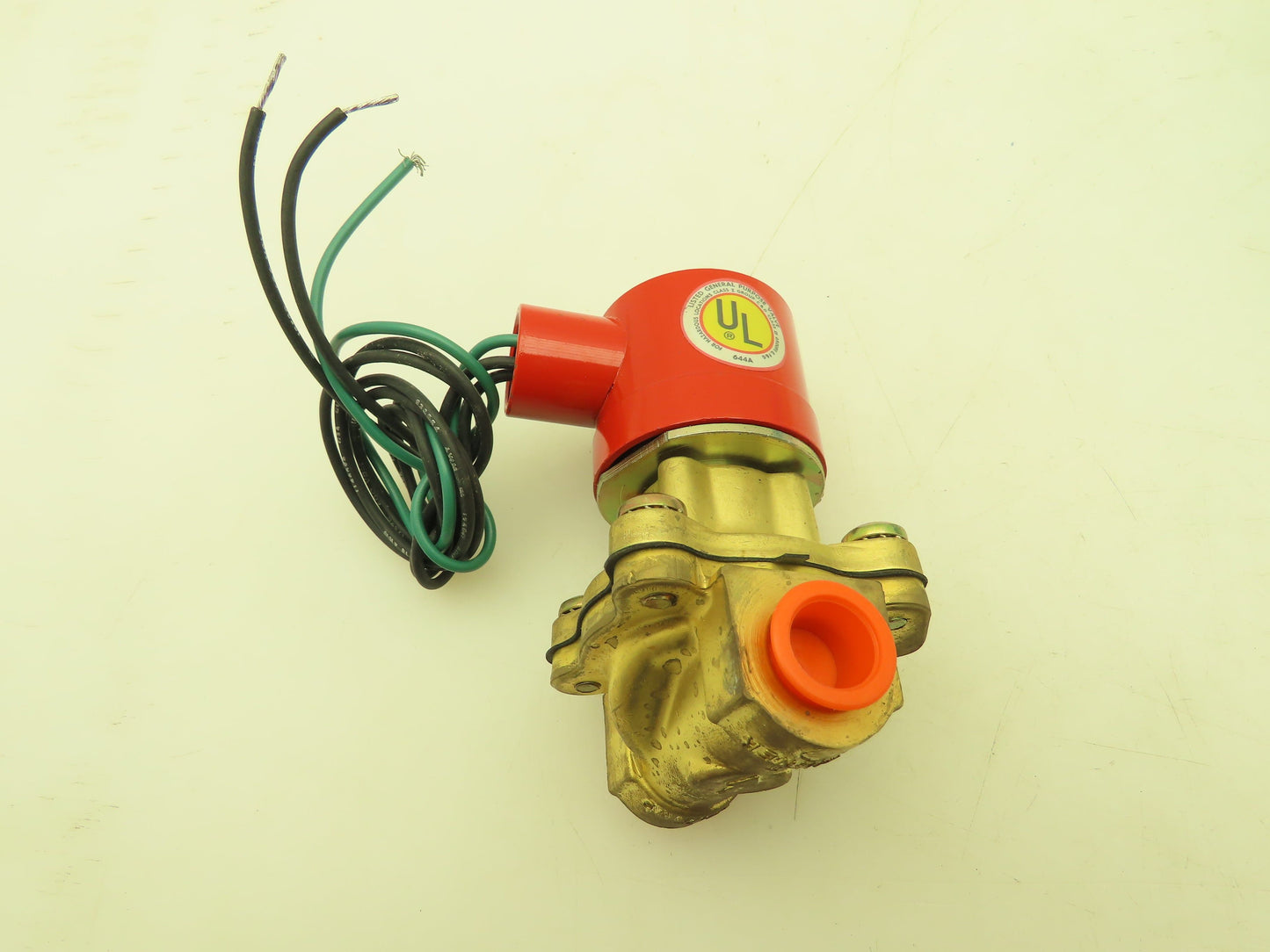 Honeywell Skinner 4LB2LB3102 Brass Solenoid Valve 2-Way NC 120V 100 PSI 3/8" NPT