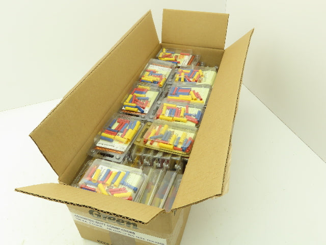 Calterm 22070 18 Piece Butt Connector Assorted Sizes 22-10 AWG Lot of 100