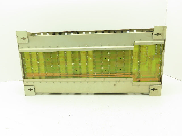 Cincinnati Milacron 3-424-1890 PLC 16 Slot Chassis Rack w/ DCO ACO Modules