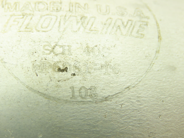 Flowline 4"x 3" SCH 40 Aluminum Sq Flange Reducer Fitting