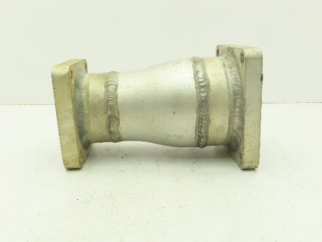 Flowline 4"x 3" SCH 40 Aluminum Sq Flange Reducer Fitting