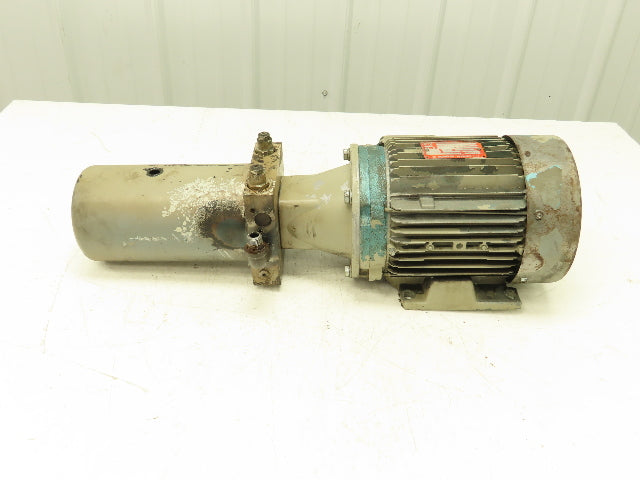 Leroy Somer 22GV4DQ Hydraulic Pump Motor 2HP 1700 RPM 230/460V 3PH 2.5L