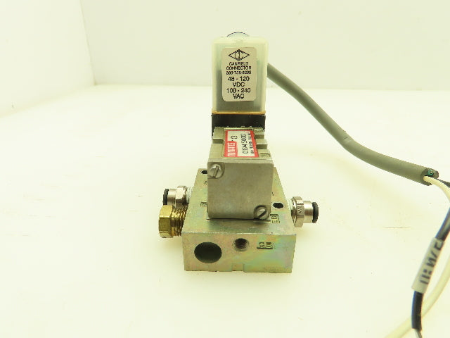 Numatics 031SA4152000030 Pneumatic Solenoid Spool Valve 5/2 5 Port 1/8" NPT 120V