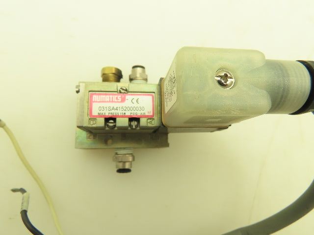 Numatics 031SA4152000030 Pneumatic Solenoid Spool Valve 5/2 5 Port 1/8" NPT 120V