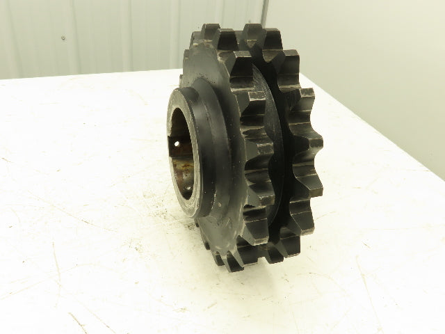 Martin D160B19 Double Sprocket #160 Roller Chain 19 Tooth 4-15/16" Bore