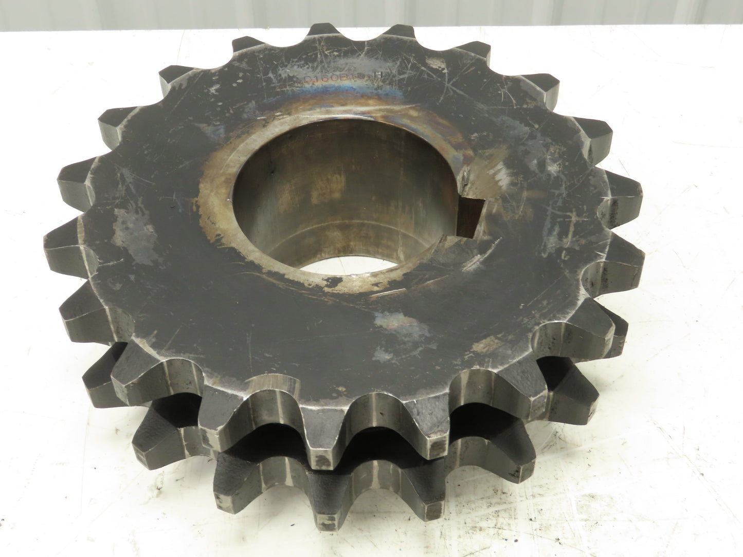 Martin D160B19 Double Sprocket #160 Roller Chain 19 Tooth 4-15/16" Bore