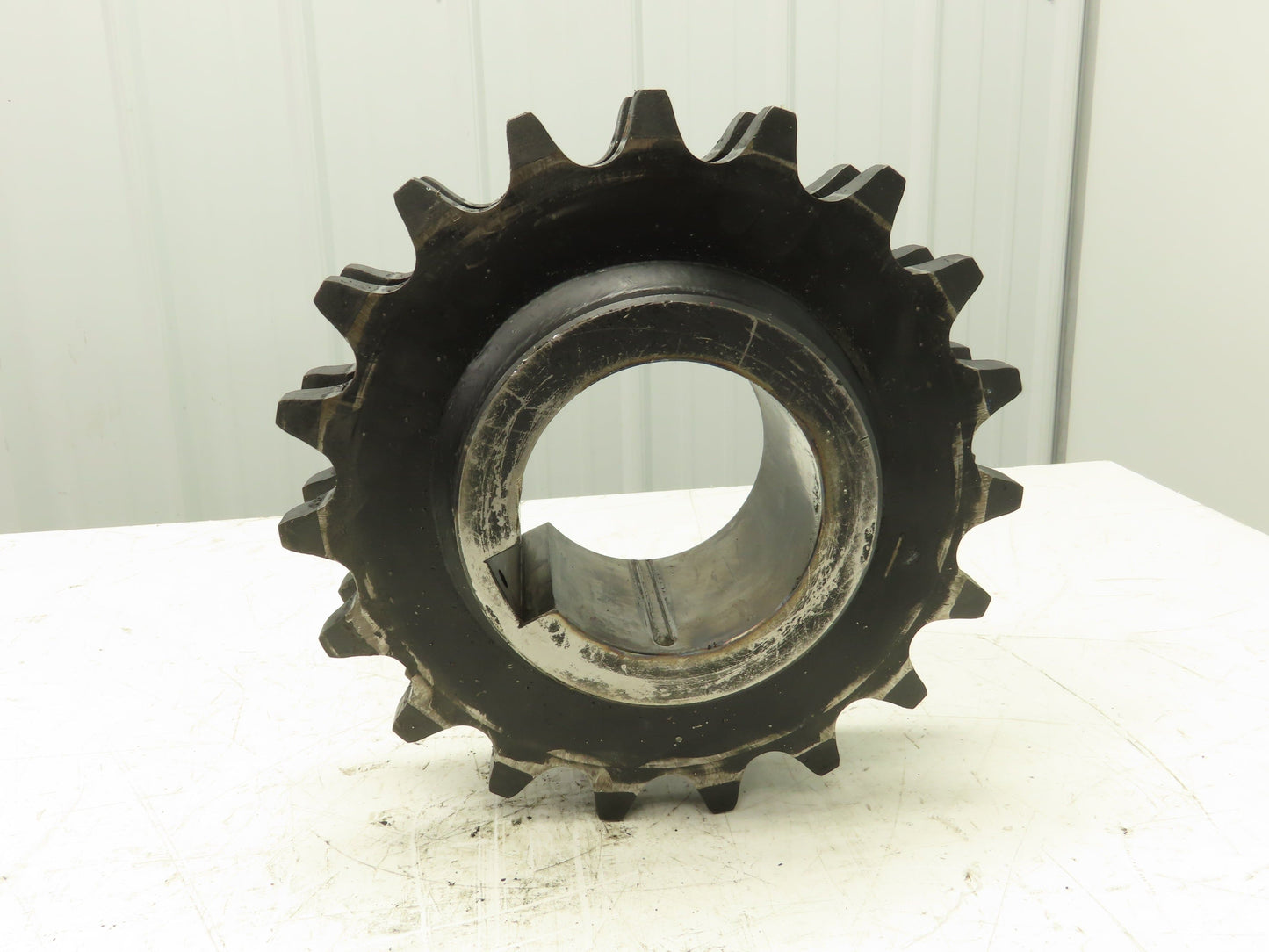 Martin D160B19 Double Sprocket #160 Roller Chain 19 Tooth 4-15/16" Bore