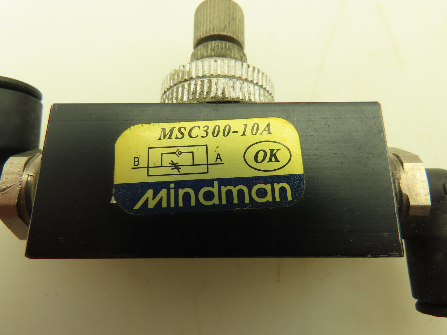 Mindman MSC300-10A Pneumatic Air Flow Control Needle Valve 3/8" NPT Lot of 5