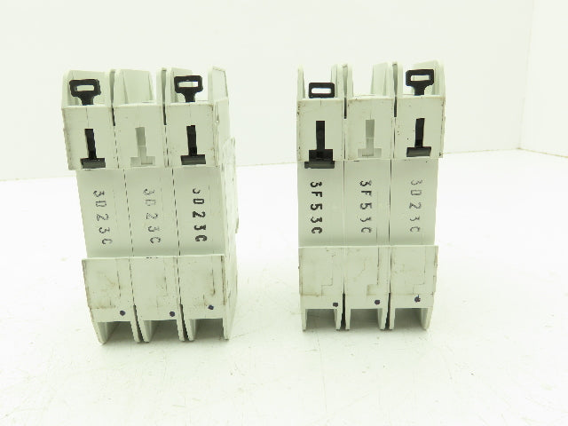 Eaton WMZT3C03 Circuit Breaker 3 Amp 480 Volt 3Ph 3 Pole Lot of 2