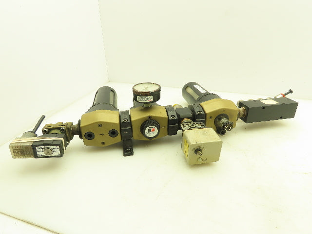 Ross MD451PSB42 Pneumatic Inline Lubricator Air Filter Regulator Assembly