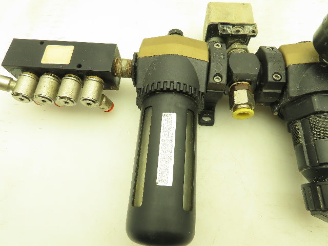 Ross MD451PSB42 Pneumatic Inline Lubricator Air Filter Regulator Assembly