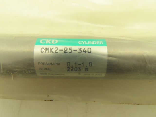 CKD CMK2-25-340 Double Acting Pneumatic Air Cylinder 25mm Bore 340mm Stroke
