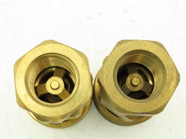 Snap-Tite BVHC-8 Hydraulic Quick Disconnect Hose Coupler 1/2" FNPT Lot of 2