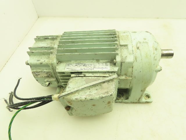 Fuji Electric MGC14A002S030G Parallel Shaft Gearmotor 30:1 200W 220V Brake Motor