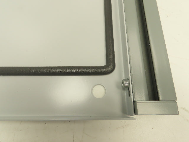 Hoffman X-T66 nVent Solid Top Steel Enclosure Panel 23.25x23.75" Gray