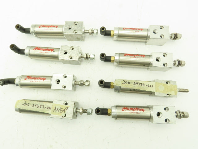 Humphrey 6-BFS-1 Double Acting Pneumatic Air Cylinder 1" Stroke Lot of 8