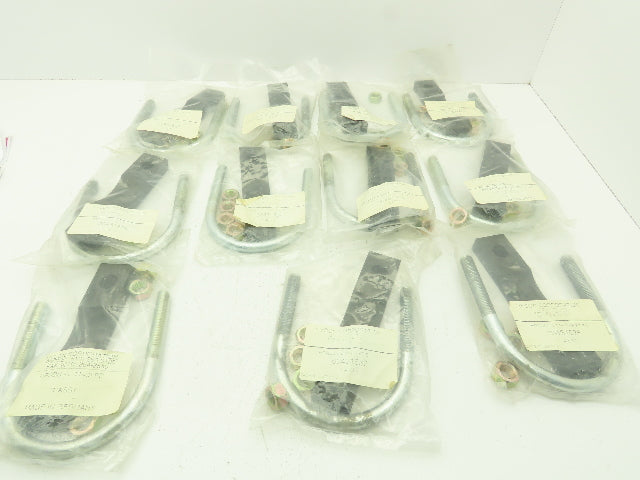 Hydac 00431636 U Bolt Assy HRRBS 9 L 114.3 PP ST ZN 4.75" ID M16 Lot of 11