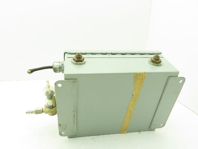 Air Line Regulator 3-Way Solenoid Valve Control Station Enclosure 220V