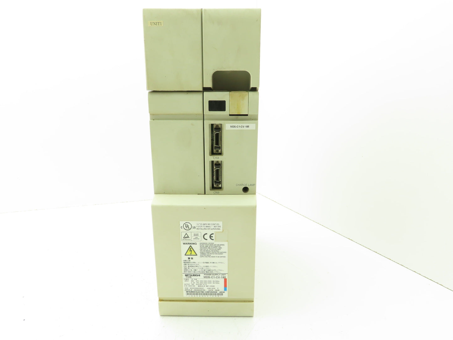 Mitsubishi MDS-C1-CV-185 Servo Power Supply Unit 76A 18.5kw