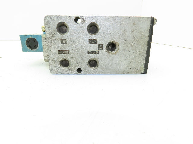 MAC 6521B-211-PM-111DA Pneumatic Double Solenoid Valve 4/2-Pos 120V w/Sub-Base