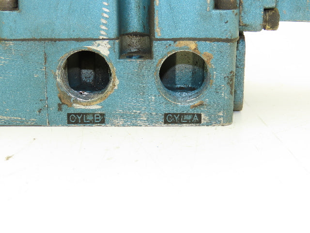MAC 6521B-211-PM-111DA Pneumatic Double Solenoid Valve 4/2-Pos 120V w/Sub-Base