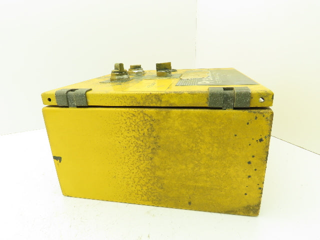 Hoffman 12x12x6" DesignLine Steel Electrical Backpanel Junction Box Enclosure