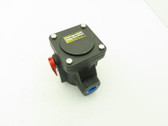 Parker 10 S 74W M 3 CC 11 78 Tell Tale Hydraulic Filter Housing 1" NPT