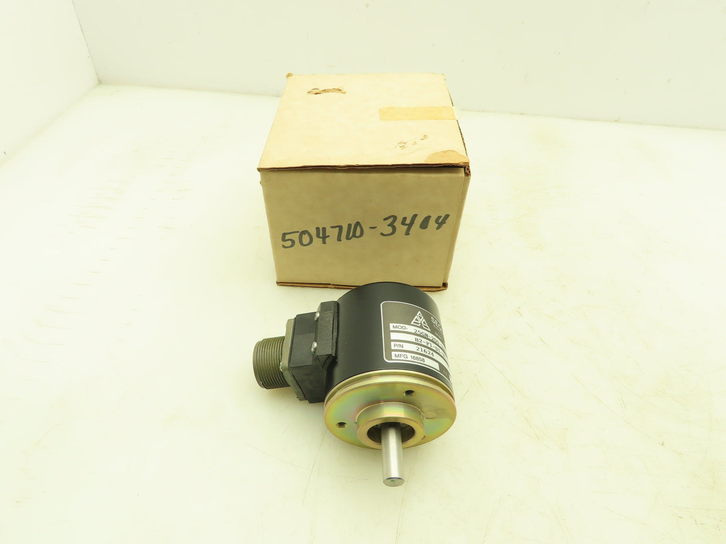 Sequential 25GN-200-IDZ-E2D-12V-H2-F1-D1-B1-T4-S1385 Rotary Shaft Encoder