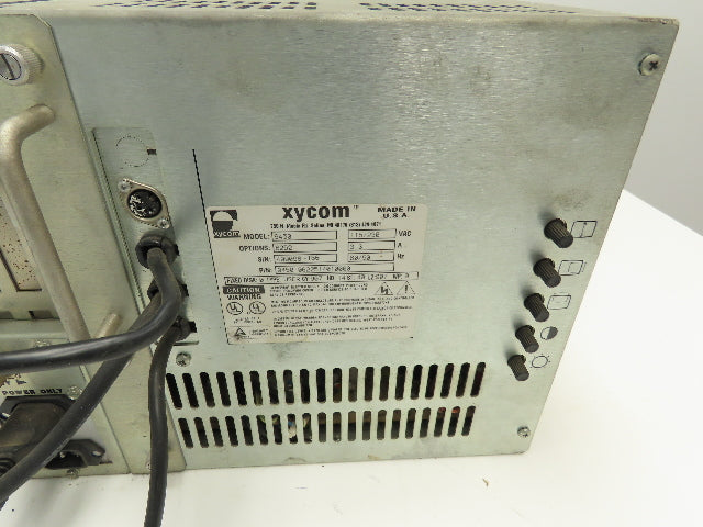 Xycom 9450 PC/AT Computer Operator Interface HMI Screen Monitor Keypad Control