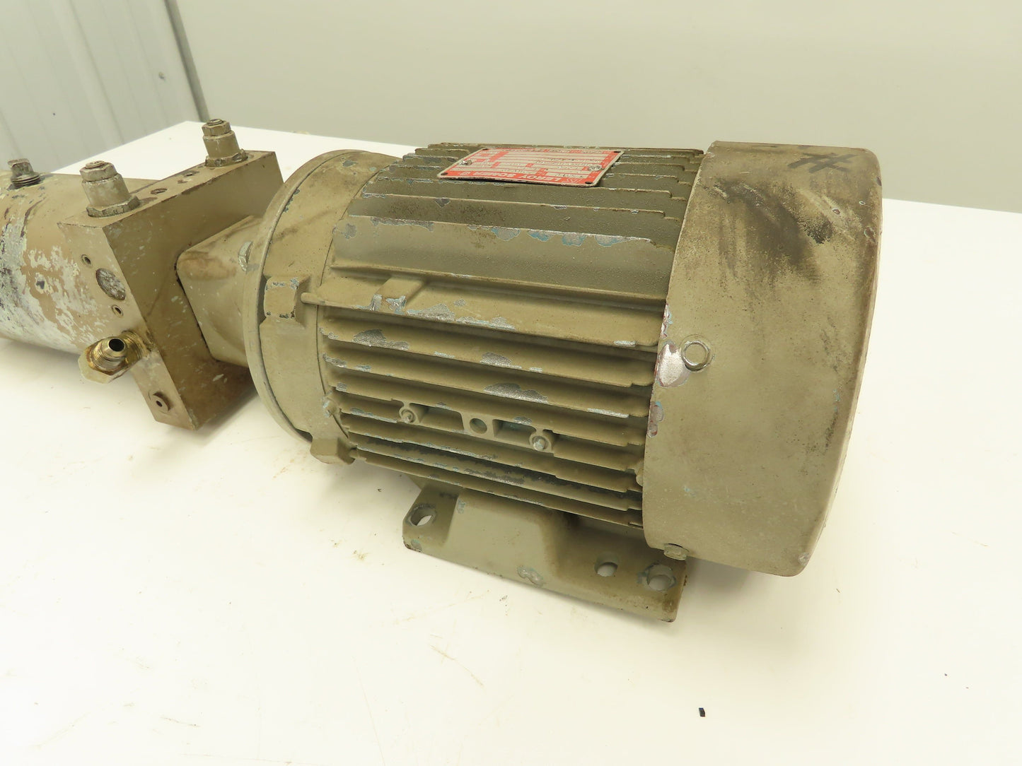 Leroy Somer 2hp Motor Hydraulic Power Unit 200-230/460v